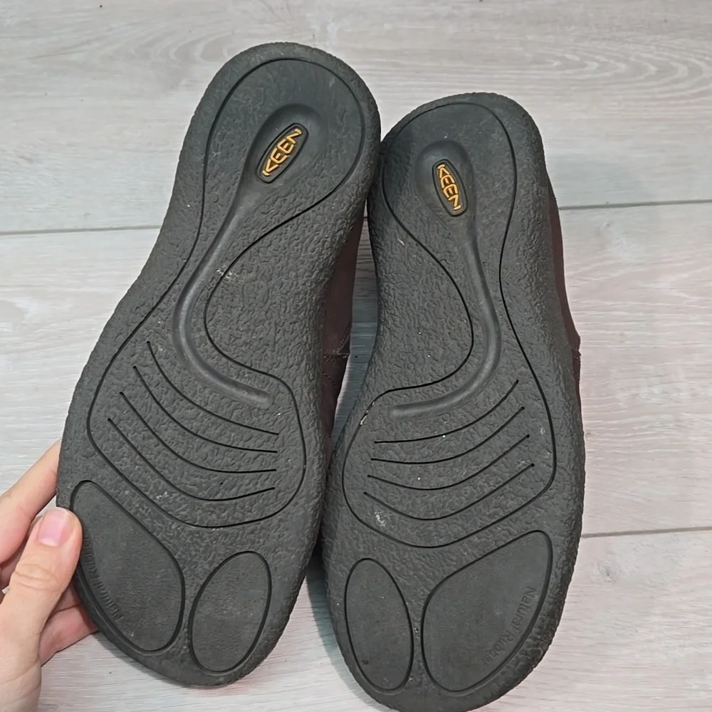 KEEN Men's Brown Slip-On Clog Outdoor  Shoes Sneakers Sz 7.5